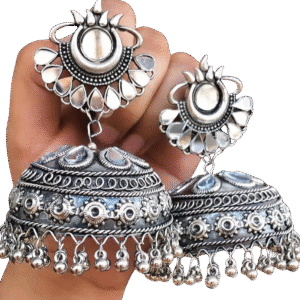 Oxidized Jhumka