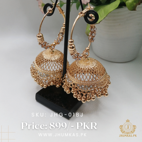 Fancy Bali Jhumka Earrings – Modern Style with Traditional Charm