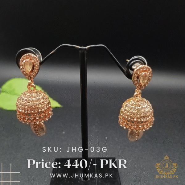 Small Fancy Jhumki Earrings