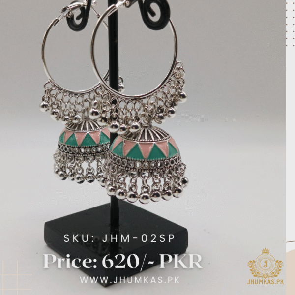 Product Description: Party Wear Bali Jhumka - Image 2