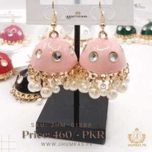 Party Wear Painted Jhumka Earrings