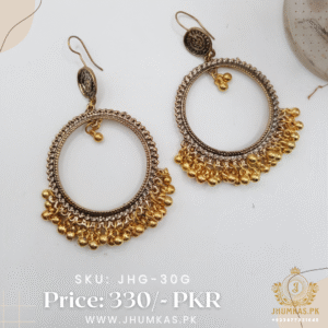 Indian Bali Earrings – Perfect Base for Resin Art & DIY Jewelry