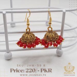 Small Jhumki Golden Based