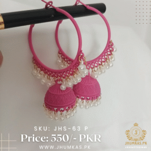 Unique Colorful Bali Jhumka Earrings