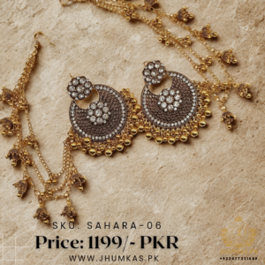 Chandbali Sahara Earrings - Bahubali
