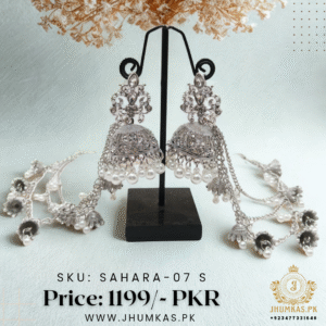 Ethnic Sahara Jhumka Earrings - Bahubali