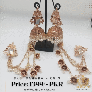 Stylish Sahara Jhumka Earrings - Bahubali