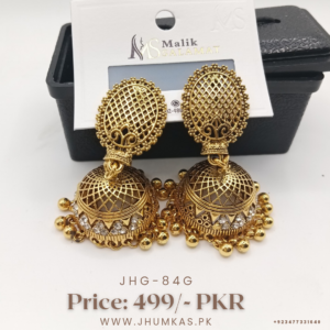 Antique Jhumka Earrings For Festival