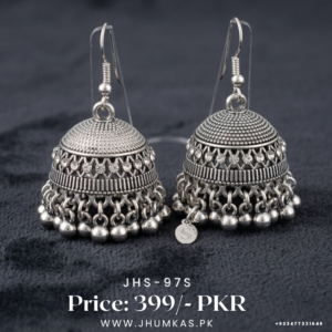 Trending Silver Jhumka Earrings