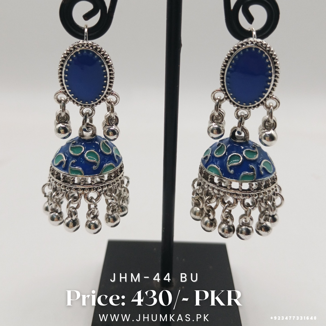 Meenakari Jhumka – Lightweight Traditional Jhumkas