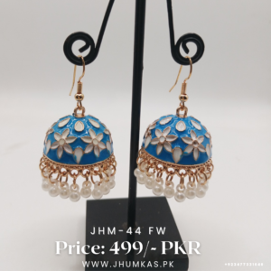 Meenakari Jhumka – Handcrafted Lightweight Traditional Jhumkas