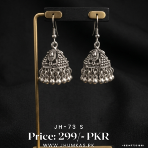Indian Silver Small Jhumki