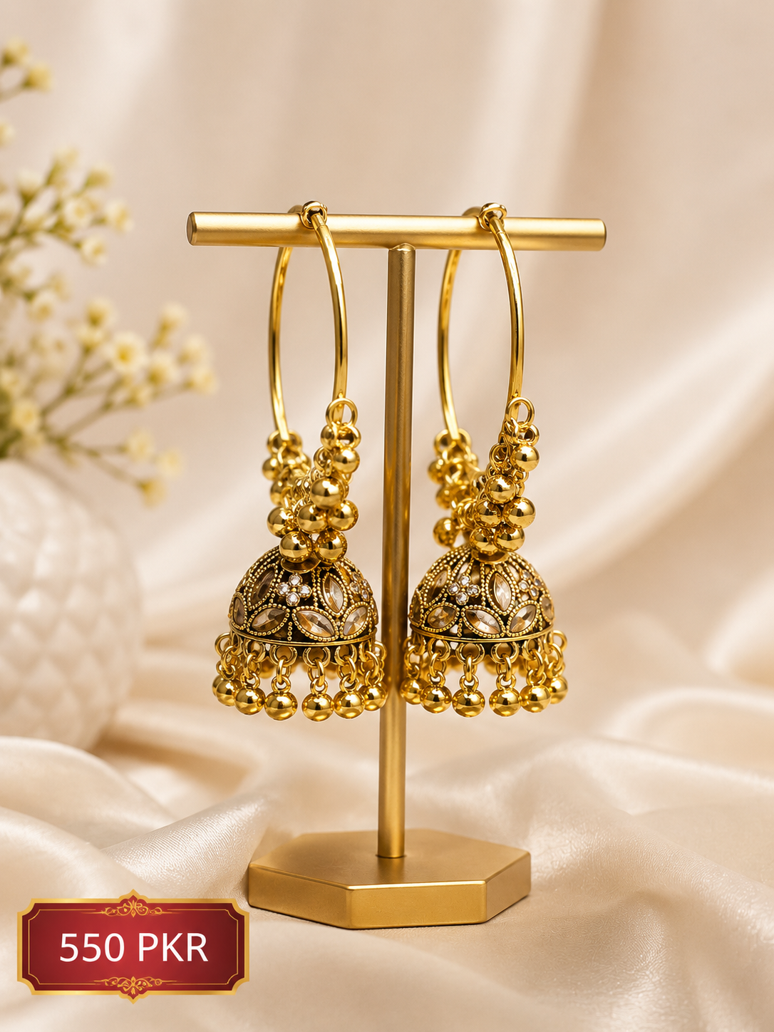 Fancy Bridal Bali Jhumka
