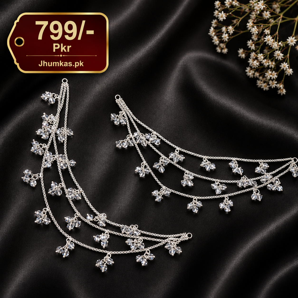 Bahubali Sahara Earrings - Image 2